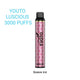 YUOTO Lucious 3000 Puffs Disposable Vape